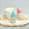 Baby shower favors baby bottle candle favors