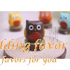 "Whooo's the Cutest" Owl Place Card Holder Favor