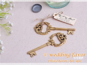 Key to My Heart Antique High Quality Retro Key Bottle Opener Favor