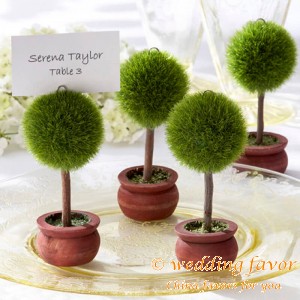 Topiary Place Card Holder (Round)
