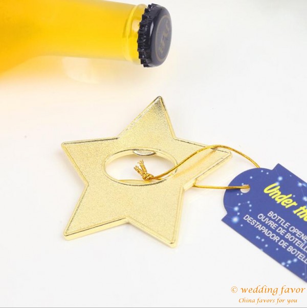 Gold Star Bottle Opener 