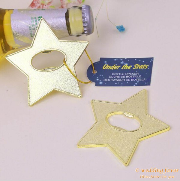 Gold Star Bottle Opener 